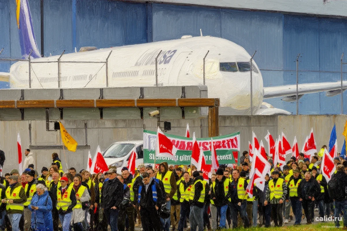 Lufthansa парализует вылеты из двух мегаполисов: бортпроводники выдвинули ультиматум